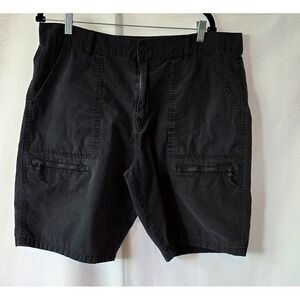 Route 66 Mens Cargo Blue Ripstop Shorts Size 40
